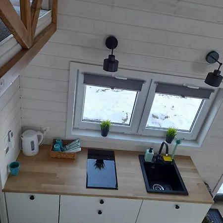 بيت للعطل Zieleniec Tiny House دوشنيكي زدروي